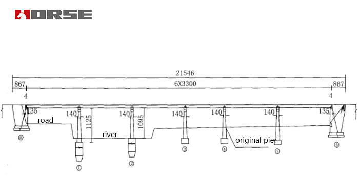 T-beam bridge