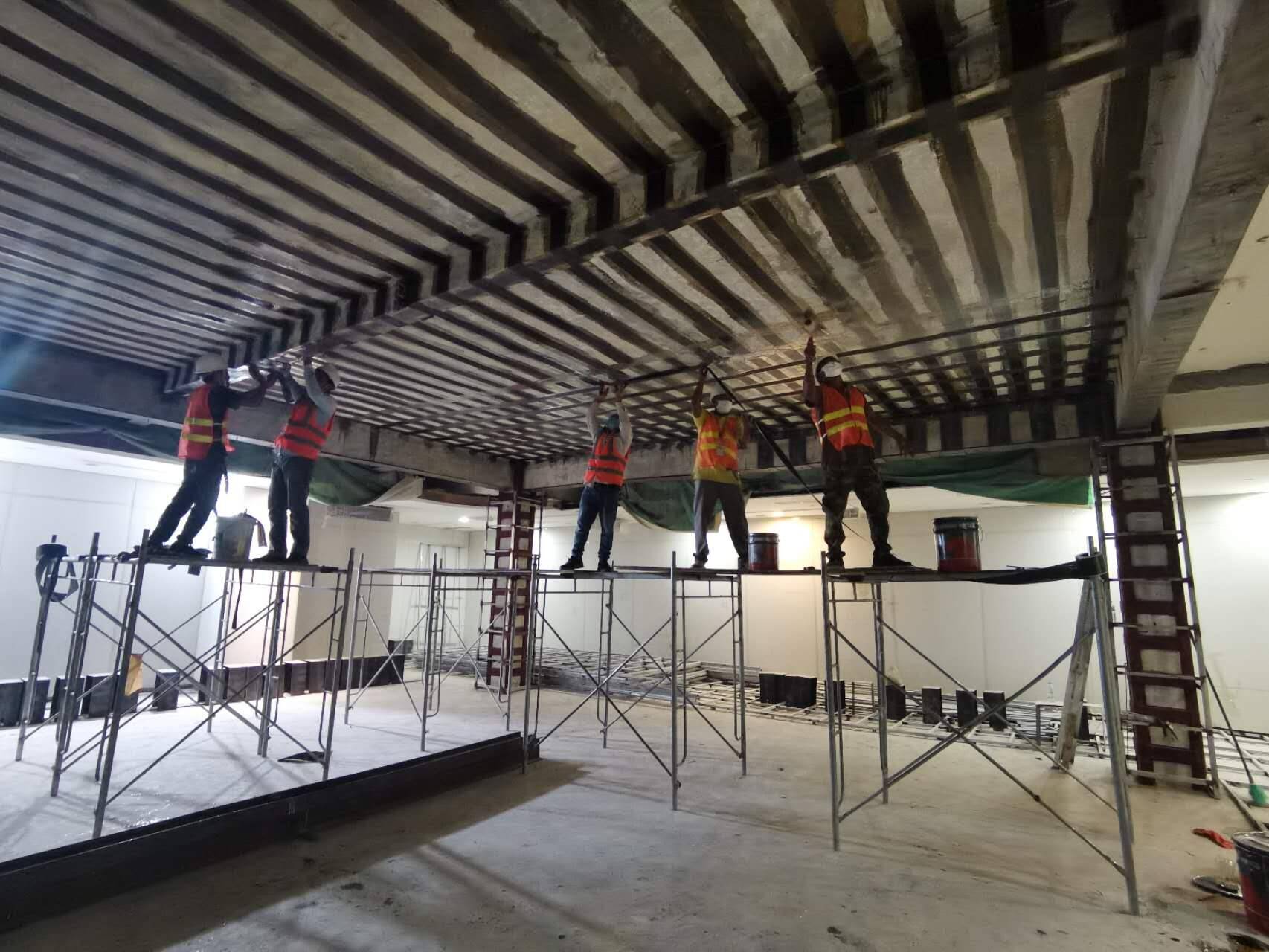 ผ้าคาร์บอนไฟเบอร์ (CFRP) สำหรับการติดตั้งเพิ่มเติม