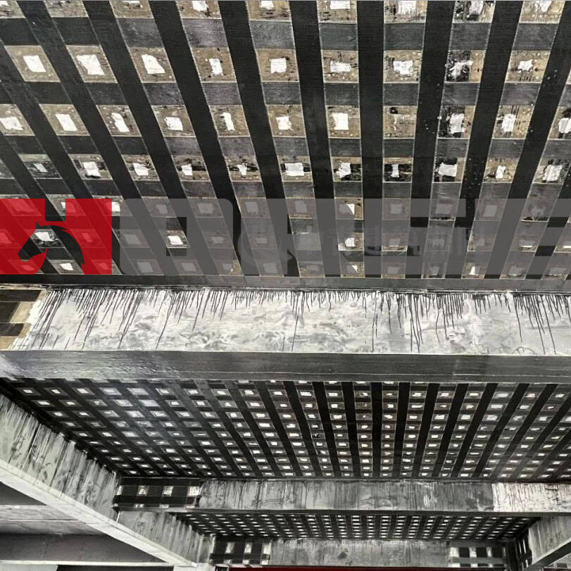 การปรับปรุงแผ่นพื้นด้วยแผ่นคาร์บอนไฟเบอร์