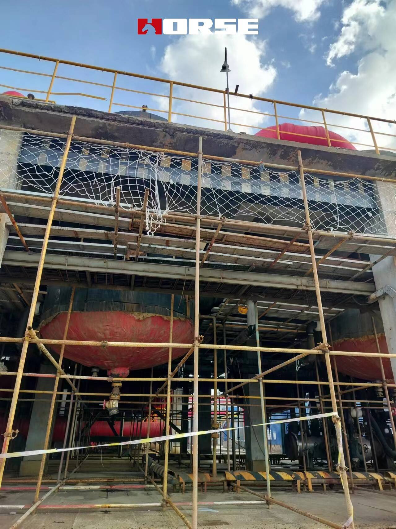 คาร์บอนไฟเบอร์สำหรับการเสริมกำลังโรงไฟฟ้ามองโกเลีย