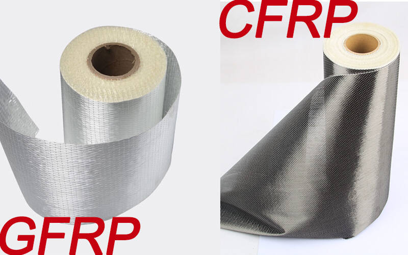 เปรียบเทียบ GFRP กับ CFRP ในการเสริมกำลังโครงสร้าง เปรียบเทียบ GFRP กับ CFRP ในการเสริมกำลังโครงสร้าง
