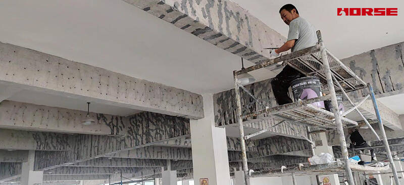 การซ่อมแซมคานคอนกรีตที่แตกร้าว การซ่อมแซมคานคอนกรีตที่แตกร้าว