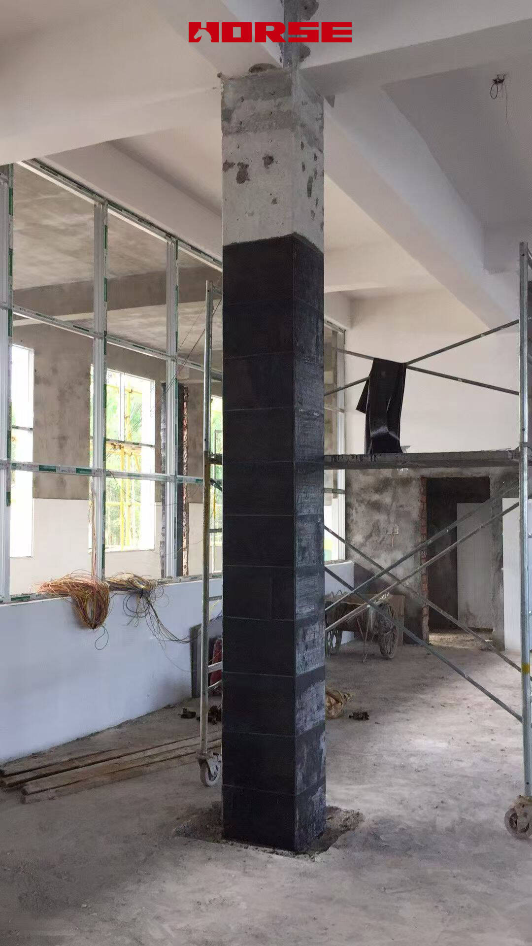 การเสริมกำลังด้วยคาร์บอนไฟเบอร์ CFRP การเสริมกำลังด้วยคาร์บอนไฟเบอร์ CFRP