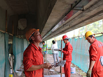 High speed bridge engineering-Prestressed CFRP laminate