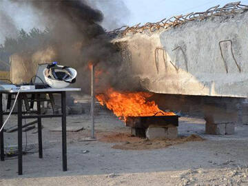 เสริมความแข็งแรงสะพานทางด่วนหลังเกิดเพลิงไหม้ด้วยผ้าคาร์บอนไฟเบอร์