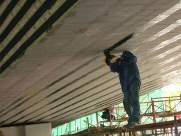 การหุ้มด้วย CFRP เพื่อเพิ่มความแข็งแรงให้กับสะพาน