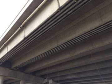 การเสริมแรงสะพานรถไฟความเร็วสูงด้วยแผ่น FRP อัดแรง